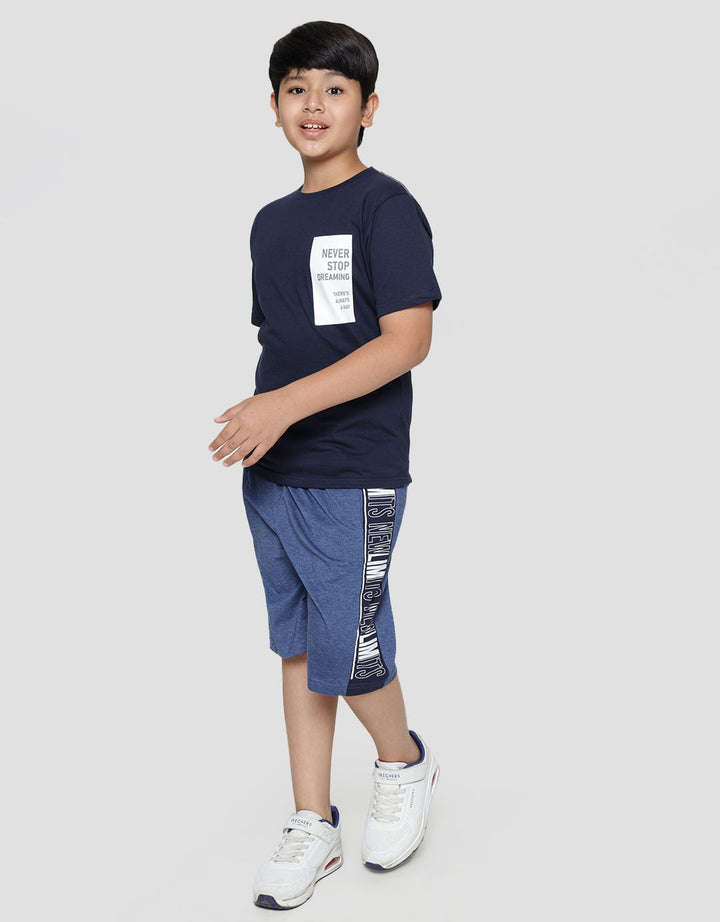 Nevada Short Sleeve T-Shirt Print Never Stop Dreaming