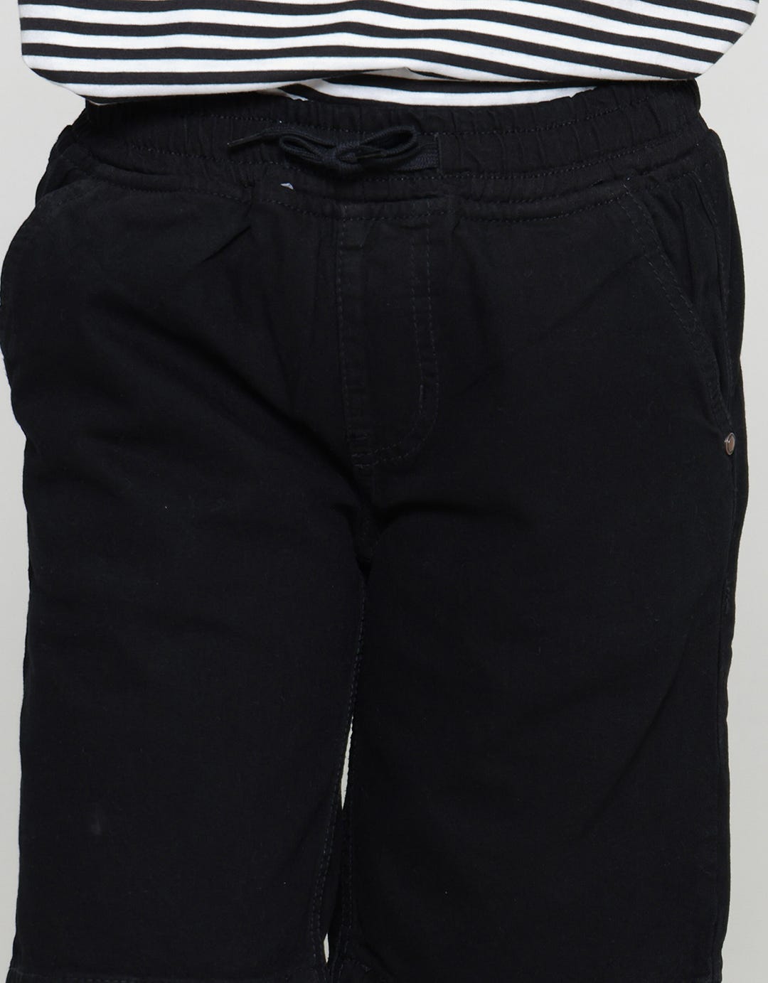 Nevada Karet Washing Solid Celan Denim Anak Laki-Laki