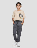 Nevada Pe Basic With N Logo Jogger Tery Anak Laki-Laki