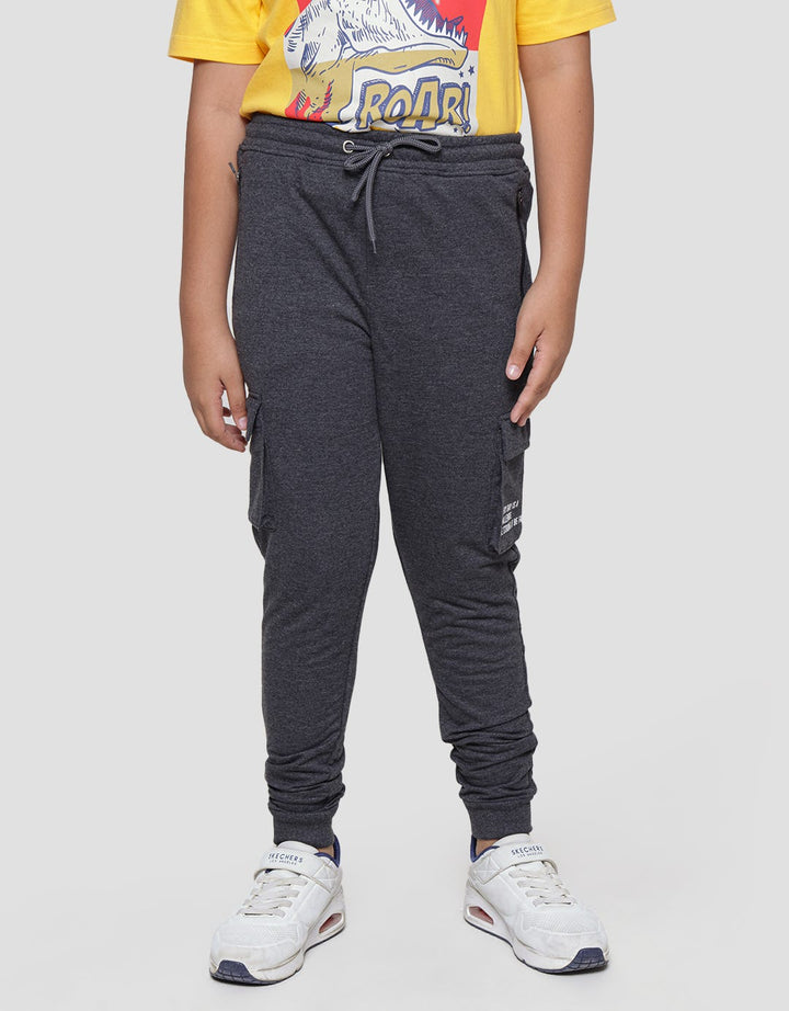 Nevada Cargo Print Celana Jogger Anak Laki-laki
