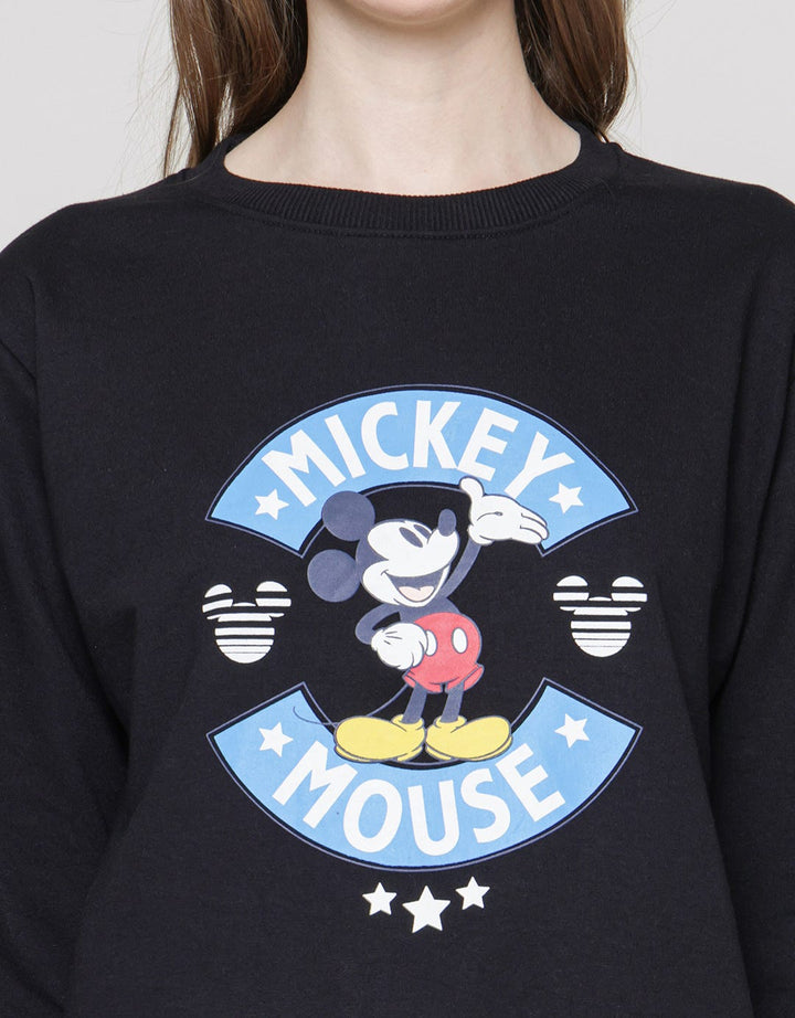 Disney Puff Mickey Sweater Women