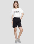 Disney Women's Shorts Print Woven Label