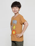 Little M Animal Kaos Lengan Pendek Anak Laki-Laki
