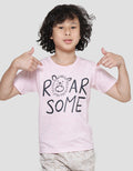 Little M Roar Some Boys Short Sleeve T-Shirt