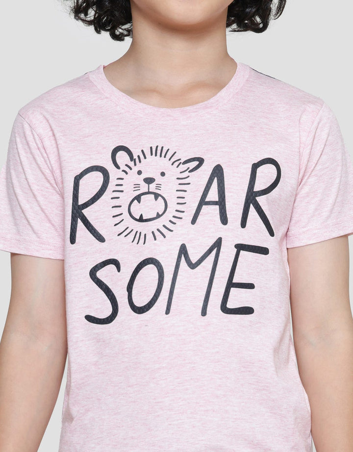 Little M Roar Some Boys Short Sleeve T-Shirt
