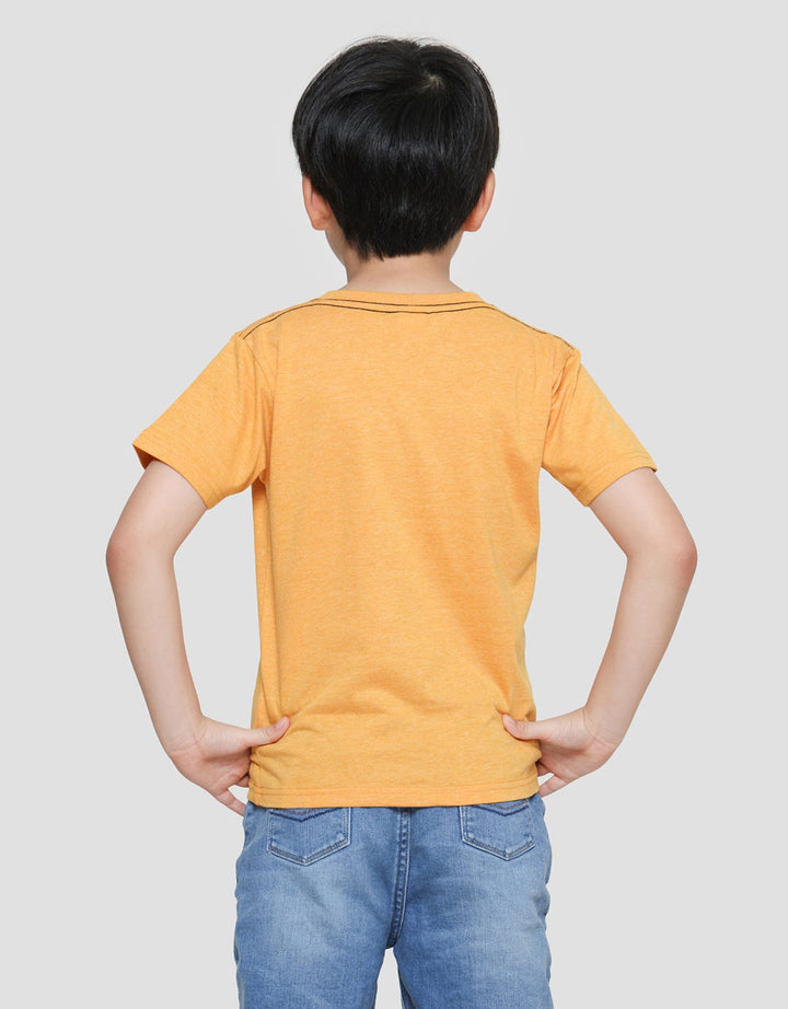 Little M Sharky Print Kaus Anak Laki-laki