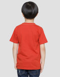 Little M I am Lemon Print Kaos Lengan Pendek Anak Laki-laki