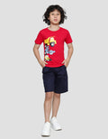 Little M Truck Kaos Lengan Pendek Anak Laki-Laki