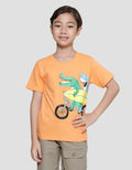 Little M Shark Crocodile Kaos Lengan Pendek Anak Laki-Laki
