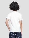 Little M Dino Print Best Boys T-shirts