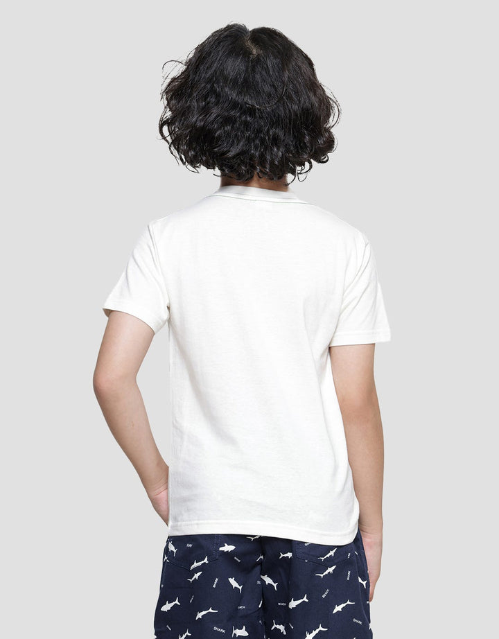 Little M Dino Print Best Boys T-shirts
