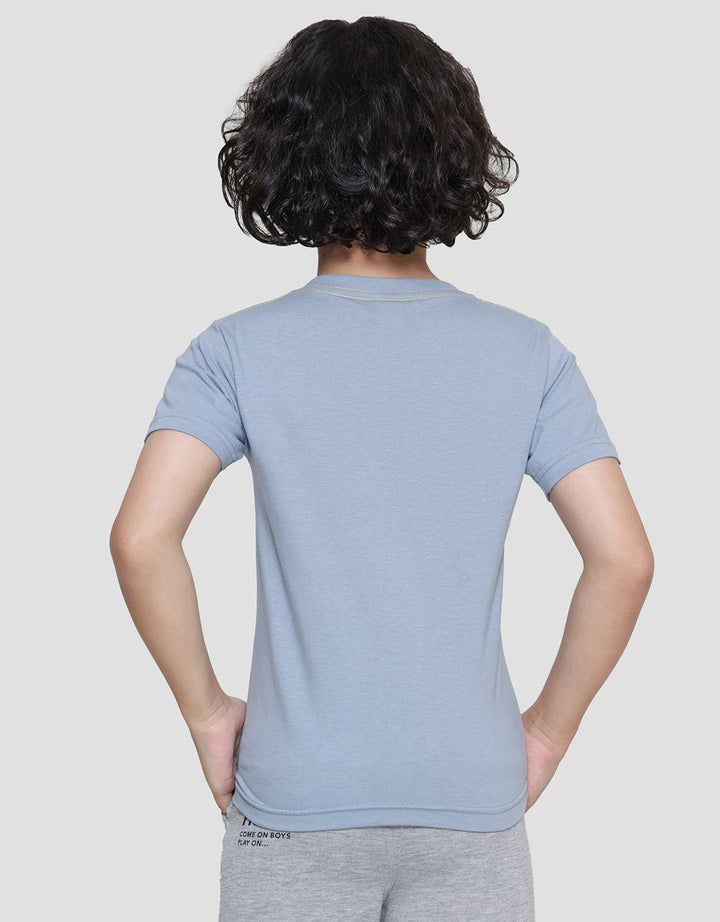 Little M Scooter Dino Kaos Lengan Pendek Anak Laki-Laki