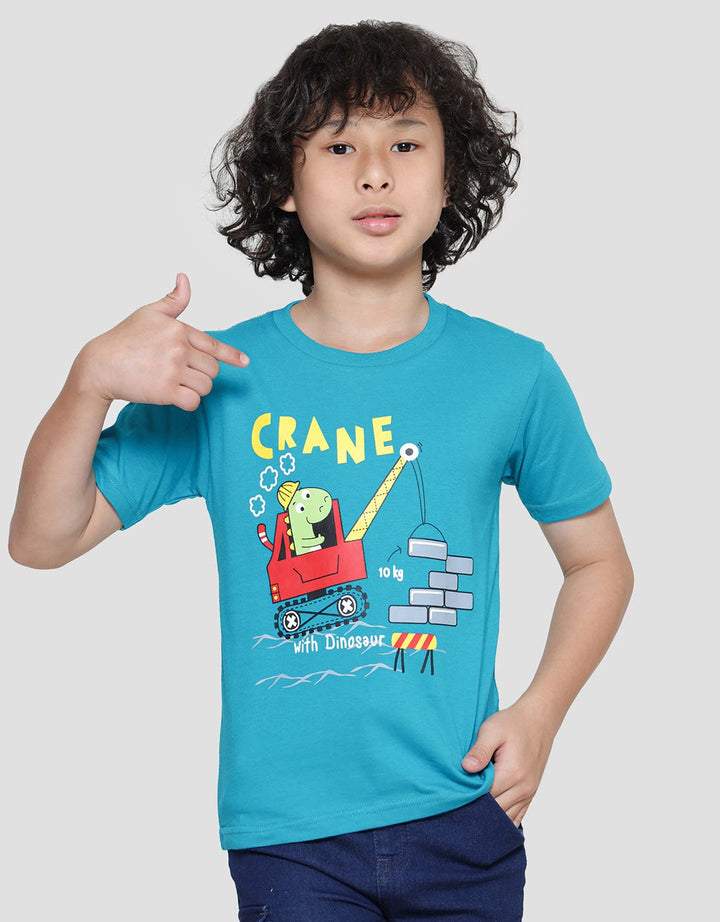 Little M Buy Crane Kaos Lengan Pendek Anak Laki-Laki