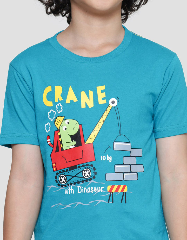 Little M Buy Crane Kaos Lengan Pendek Anak Laki-Laki