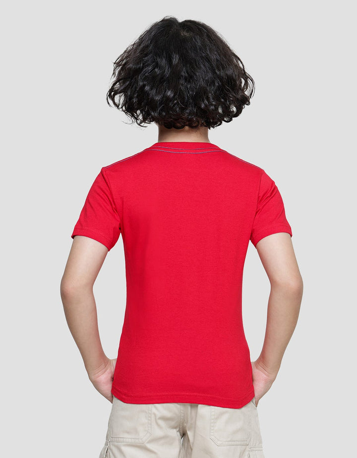 Little M Dino Kaos Lengan Pendek Anak Laki-Laki