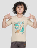 Little M Dino Stronger Kaos Lengan Pendek Anak Laki-laki