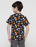 Little M Animal Fullprint Kaos Anak Laki-laki