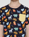 Little M Animal Fullprint Kaos Anak Laki-laki