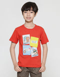 Little M Stripe Print Boys T-Shirt