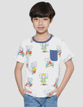Little M Gajah Kaos Lengan Pendek Anak Laki-laki