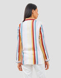 Geela Laruku Stripe Blouse Wanita