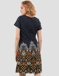 Arjuna Weda Sackdress Batik Kawung Heart