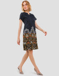 Arjuna Weda Sackdress Batik Kawung Heart