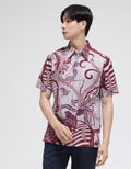 Arjuna Weda Modern 5 Men's Batik Shirt