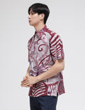 Arjuna Weda Modern 5 Men's Batik Shirt