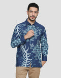 Arjuna Weda Modern Men's Batik Shirt