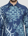 Arjuna Weda Modern Men's Batik Shirt