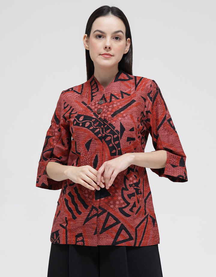 Arjuna Weda Modern Batik Blouse