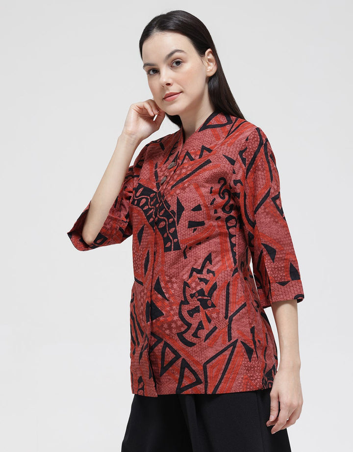 Arjuna Weda Modern Batik Blouse