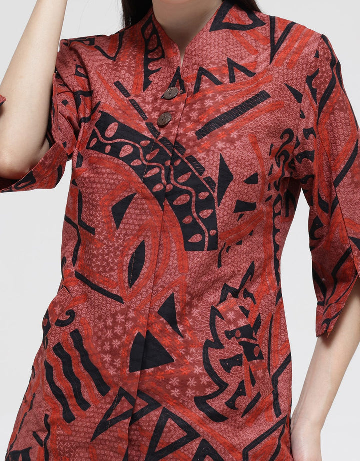 Arjuna Weda Modern Batik Blouse