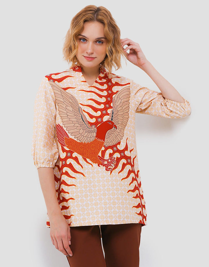 Arjuna Weda Garuda Batik Women's Blouse