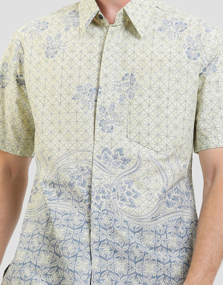 Arjuna Weda Gajah Uling 3 Hem Batik Pria
