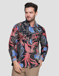Arjuna Weda Sekar Begawan Men's Batik Shirt