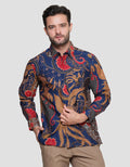Arjuna Weda Sekar Begawan Men's Batik Shirt