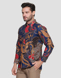 Arjuna Weda Sekar Begawan Men's Batik Shirt