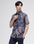 Arjuna Weda Batik Shirt with Sekal Uket