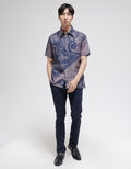 Arjuna Weda Batik Shirt with Sekal Uket