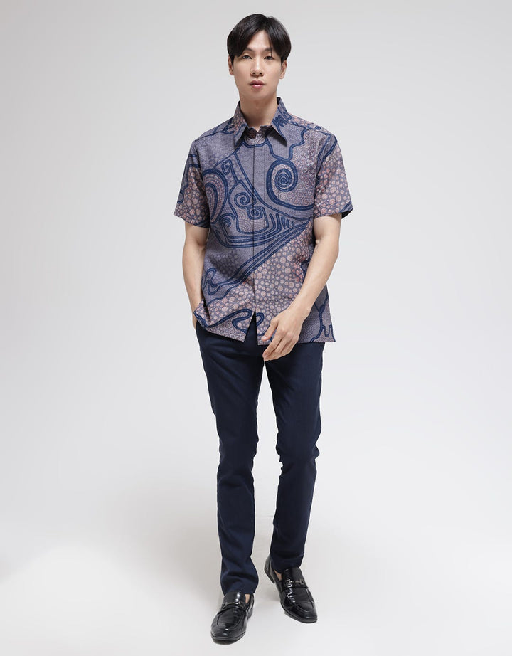 Arjuna Weda Batik Shirt with Sekal Uket