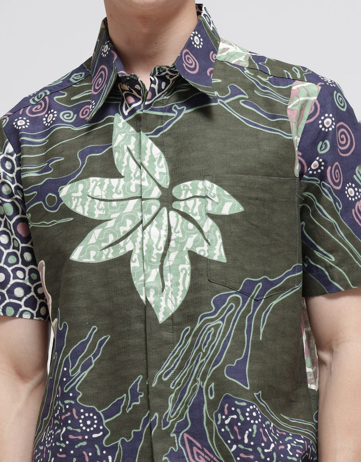 Arjuna Weda Modern 9 Hem Batik Pria