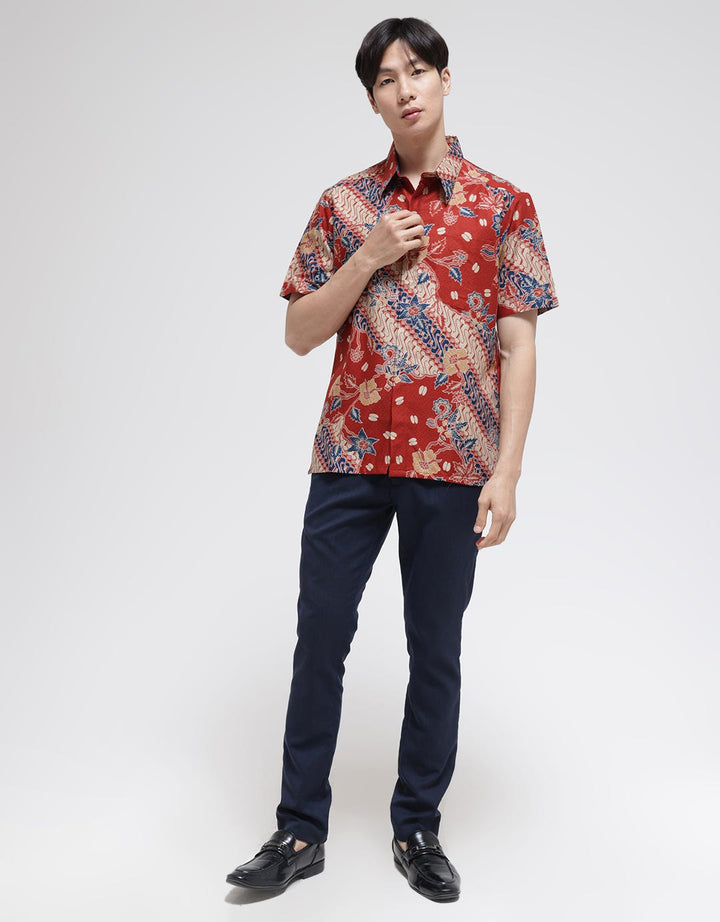 Arjuna Weda Hem Batik Parang Kembang