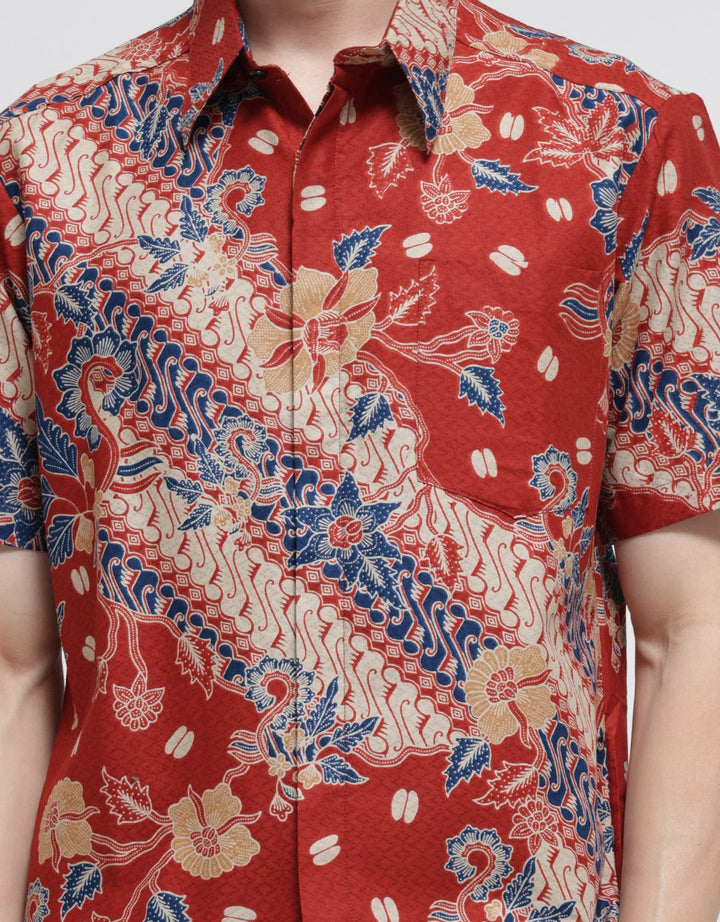 Arjuna Weda Hem Batik Parang Kembang
