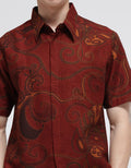 Arjuna Weda Hem Batik Daun