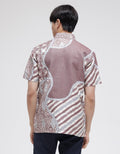 Arjuna Weda Kawung Prang 2 Hem Batik Pria