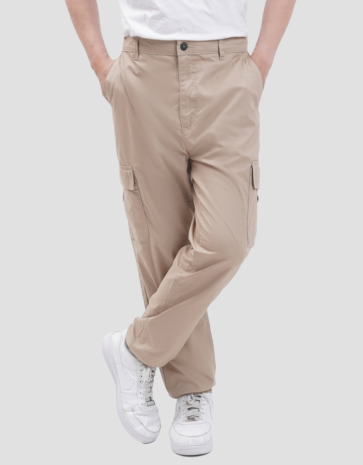 Suko Relax Semi Cargo Fit Woven Bottom Pocket  Celana Panjang Pria