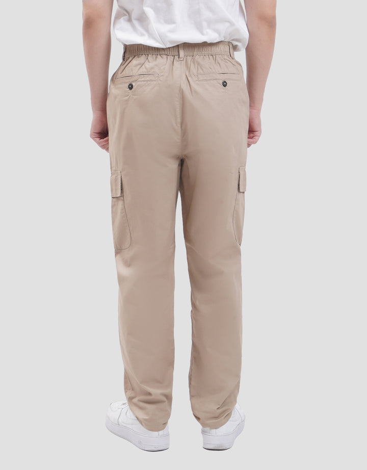 Suko Relax Semi Cargo Fit Woven Bottom Pocket  Celana Panjang Pria