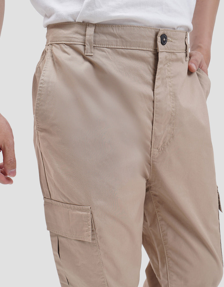 Suko Relax Semi Cargo Fit Woven Bottom Pocket  Celana Panjang Pria